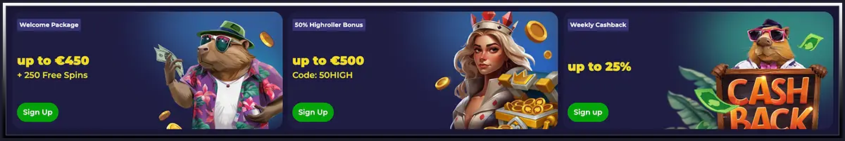 LazyBar Casino Welcome Bonus